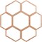 Ekena Millwork Florin Wood Fretwork Pierced Ceiling Medallion, Cherry, 32"OD x 11 1/4"ID x 3/8"T CMWP32X32X0375FOCH - alternate 1